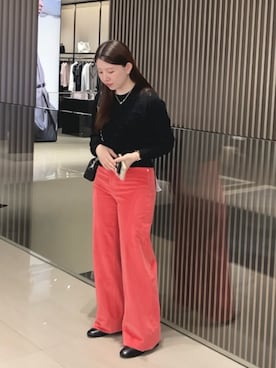 「アイテム（アナログ腕時計）」を使った、REIさん（レディース・156cm）の秋コーディネート