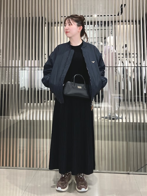 EMPORIO ARMANI ブルゾン アウター 「エンポリオ アルマーニ」ボンバー