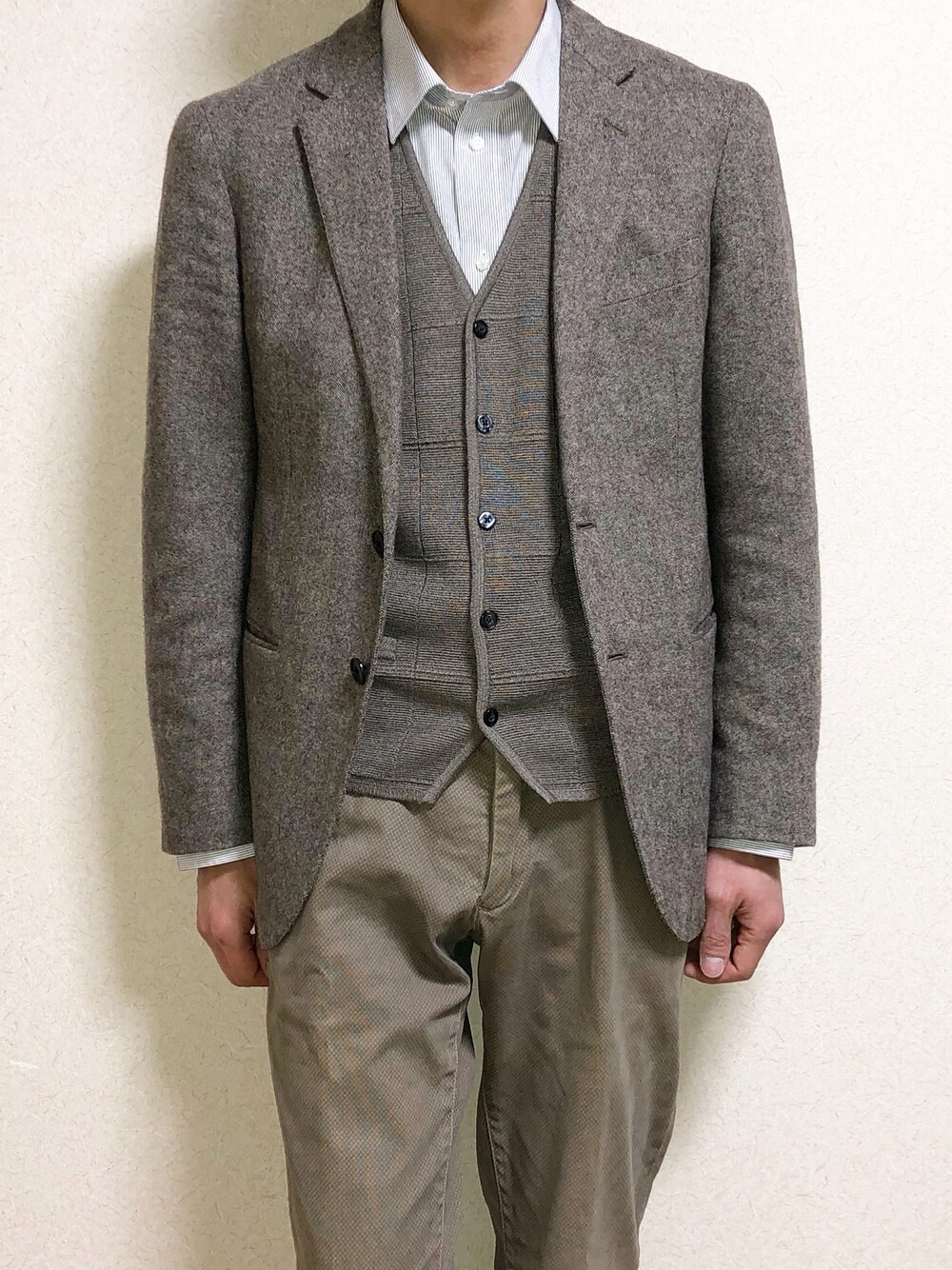 【マッシモドゥッティ】上下セットアップ黒ベースすっきりコーデ ブラック（黒）系 Massimo Dutti(マッシモドゥッティ