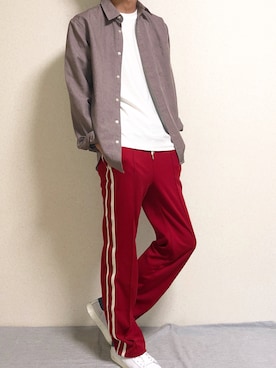 「GAP（ギャップ）のアイテム」を使った、Namichiさん（メンズ・174cm）の夏コーディネート