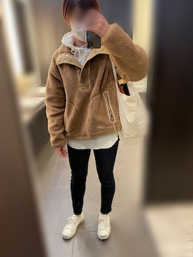 「Acne Studios（アクネストゥディオズ）のアイテム（ジャケット/アウター）」を使った、マッシュさん（レディース・162cm）の春コーディネート