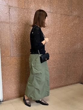 「HIMIKO（ヒミコ）のアイテム」を使った、HIMIKO  大阪高島屋店さん（レディース・167cm）の秋コーディネート