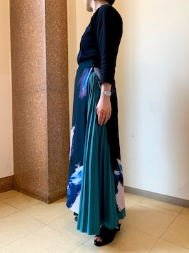 「water massage（ウォーターマッサージ）のアイテム」を使った、HIMIKO  大阪高島屋店さん（レディース・150cm）の春コーディネート