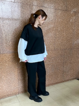 「HIMIKO（ヒミコ）のアイテム」を使った、HIMIKO  大阪高島屋店さん（レディース・163cm）の秋コーディネート