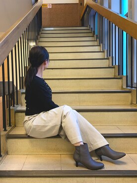 「water massage（ウォーターマッサージ）のアイテム」を使った、HIMIKO  大阪高島屋店さん（レディース・150cm）の秋コーディネート