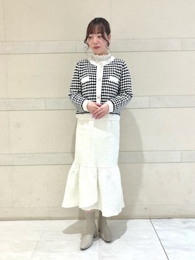 「HIMIKO（ヒミコ）のアイテム」を使った、HIMIKO　井筒屋本店さん（レディース・160cm）の秋コーディネート
