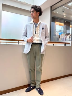 佐藤さん(メンズ・173cm)の夏コーディネート