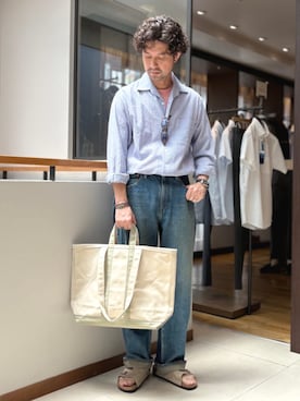 佐藤さん(メンズ・173cm)の夏コーディネート