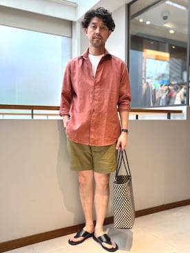 佐藤さん(メンズ・173cm)の夏コーディネート