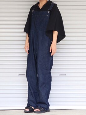 Gu ジーユー のオールインワン サロペットを使ったメンズ人気ファッションコーディネート Wear