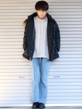 Shinさん（メンズ・178cm）の冬コーディネート