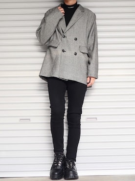 Shinさん（メンズ・178cm）の冬コーディネート