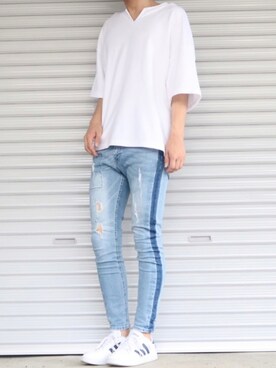 Shinさん（メンズ・178cm）の夏コーディネート