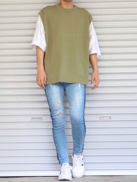 Shinさん（メンズ・178cm）の夏コーディネート