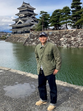 「NOのアイテム」を使った、kenhori1124さん（メンズ・167cm）の冬コーディネート