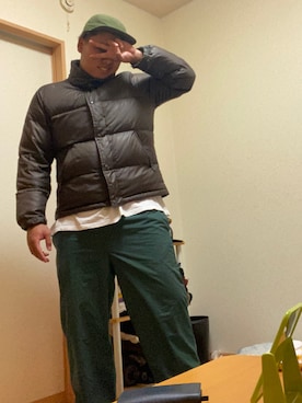 「ラルフローレン」｜「アイテム（ダウンジャケット/コート）」を使った、ひなちゃんさん（メンズ・181cm）の夏コーディネート