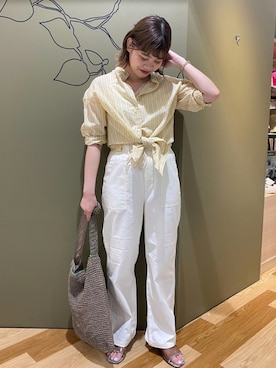 なぽっぷさん（レディース・160cm）の夏コーディネート