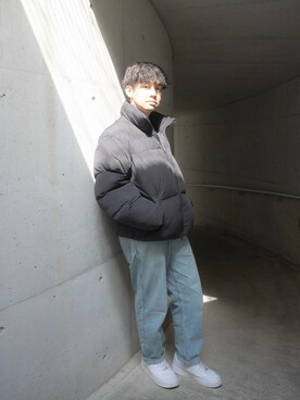 「URBAN RESEARCH（アーバンリサーチ）のアイテム（ダウンジャケット/コート）」を使った、renさん（メンズ・170cm）の春コーディネート