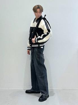 「アイテム（ブルゾン）」を使った、Rikutoさん（メンズ・178cm・20代）の秋コーディネート