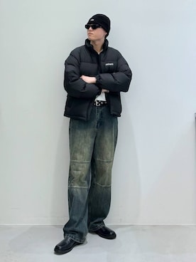 「ALAND（エーランド）のアイテム」を使った、Rikutoさん（メンズ・178cm）の秋コーディネート