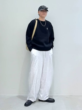 「ALAND（エーランド）のアイテム（ブーツ）」を使った、Rikutoさん（メンズ・178cm）の秋コーディネート