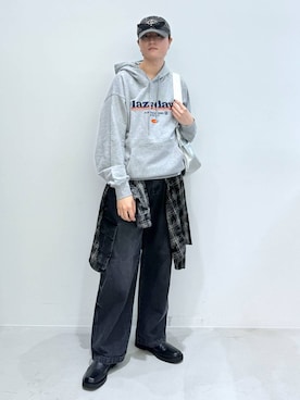 「LMCのアイテム」を使った、Rikutoさん（メンズ・178cm）の秋コーディネート