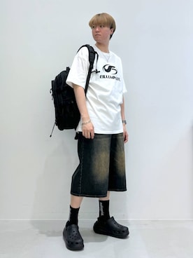 「LEPSIM（レプシィム）のアイテム」を使った、Rikutoさん（メンズ・178cm）の夏コーディネート