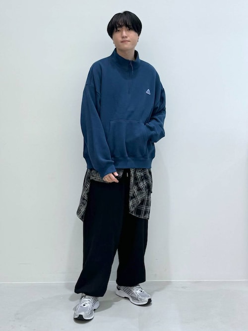 セール】【UNISEX】ISTKUNST／サンライズZIPプルオーバー