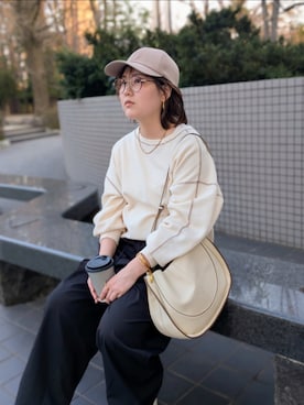 「Java（ジャバ）のアイテム」を使った、はぱや.さん（レディース・147cm）の春コーディネート