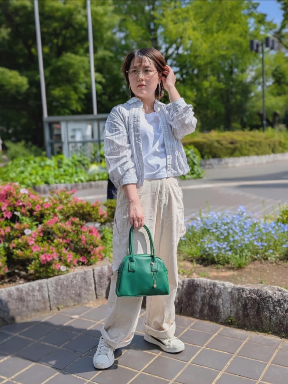 GAP カジュアルボストン ボストンバッグを使った「GAP」の人気ファッションコーディネート - WEAR