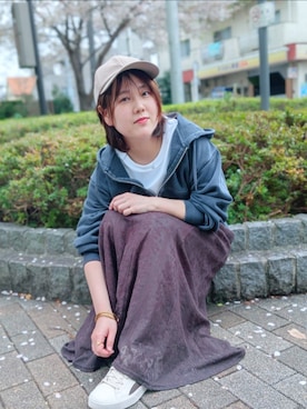 「CENE（セネ）のアイテム」を使った、はぱや.さん（レディース・147cm）の春コーディネート