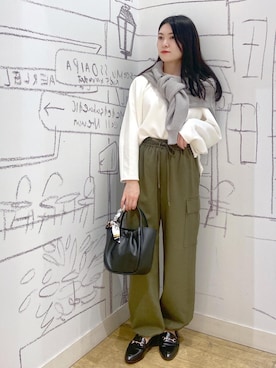 「GIX63370」｜natsuさん（レディース・156cm）の冬コーディネート
