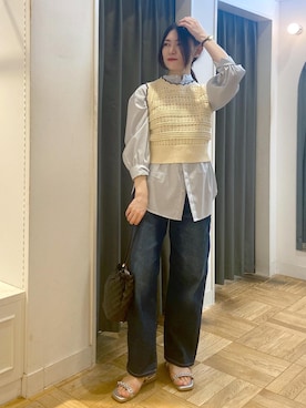 「GDS14230」｜natsuさん（レディース・156cm）の春コーディネート