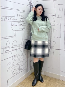 「ディスカス」｜natsuさん（レディース・156cm）の冬コーディネート