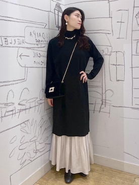 natsuさん(レディース・156cm)の冬コーディネート