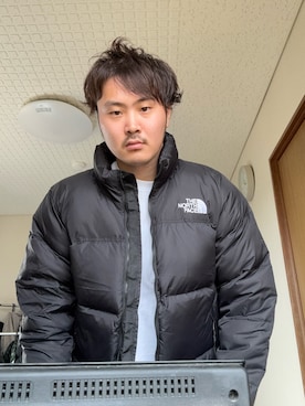 「アイテム（ダウンジャケット/コート）」を使った、tjatwoさん（メンズ・180cm）の秋コーディネート