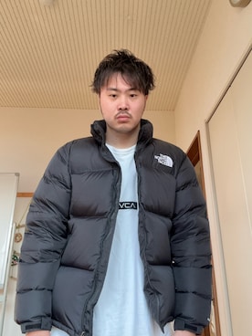 「アイテム（ダウンジャケット/コート）」を使った、tjatwoさん（メンズ・180cm）の秋コーディネート