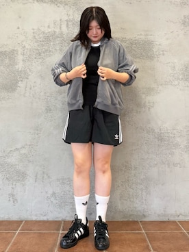 「アイテム（レッグウェア）」を使った、r.mさん（レディース・167cm）の夏コーディネート