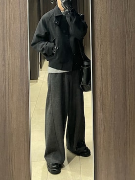 「アイテム（その他シューズ）」を使った、SHOさん（メンズ・174cm）の冬コーディネート