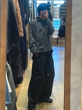 SHOさん（メンズ・174cm）の冬コーディネート