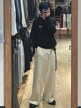 「cii（シー）のアイテム」を使った、SHOさん（メンズ・174cm）の春コーディネート