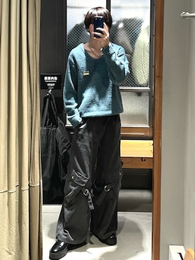 「CASPER JOHN（キャスパージョン）のアイテム（ドレスシューズ）」を使った、SHOさん（メンズ・174cm）の秋コーディネート