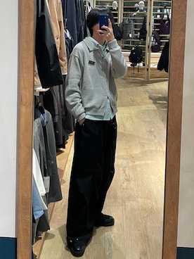 SHOさん（メンズ・174cm）の冬コーディネート