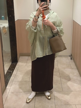 A.さん(レディース・157cm)の秋コーディネート