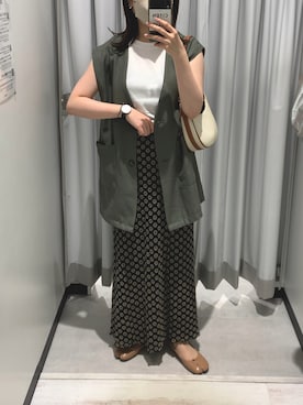 A.さん（レディース・157cm）の夏コーディネート