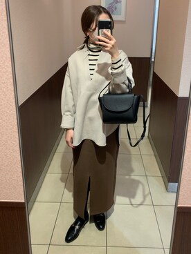 A.さん（レディース・157cm）の冬コーディネート