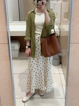 A.さん（レディース・157cm）の夏コーディネート