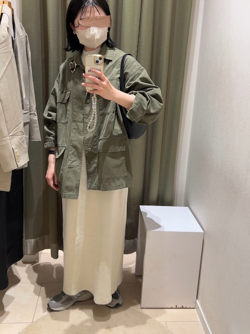 シーナリー　ミリタリージャケット シアーミリタリーシャツジャケット（ミリタリージャケット