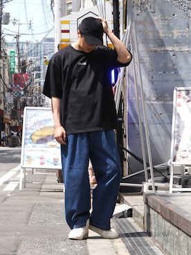 「laufer」｜BIG CITY MARKETさん（メンズ・174cm）の夏コーディネート
