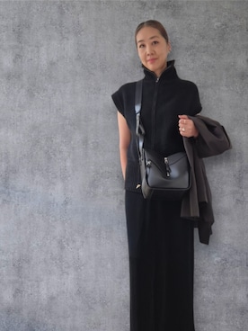 「CLANE（クラネ）のアイテム」を使った、yukikiさん（レディース・170cm）の秋コーディネート